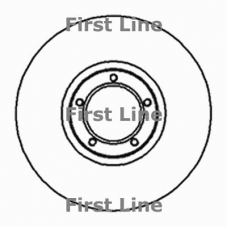 FBD458 FIRST LINE Тормозной диск