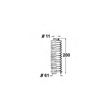 1211315 OCAP Пыльник, рулевое управление