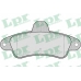 05P714 LPR Комплект тормозных колодок, дисковый тормоз