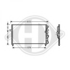 8658000 DIEDERICHS Конденсатор, кондиционер