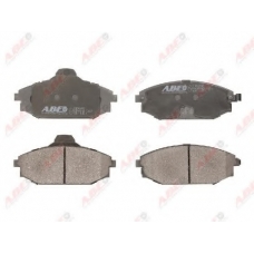 C10507ABE ABE Комплект тормозных колодок, дисковый тормоз