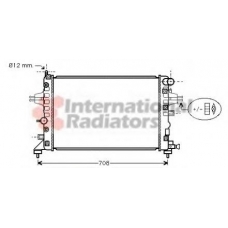 37002362 VAN WEZEL Радиатор, охлаждение двигателя