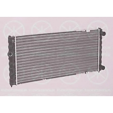 6607302021 KLOKKERHOLM Радиатор, охлаждение двигателя