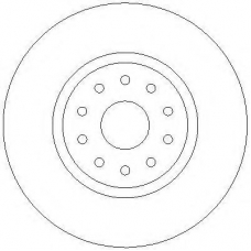 AC2229D AC Delco Тормозной диск