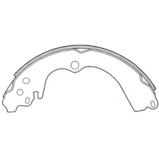 FN-7747 JNBK Колодки тормозные