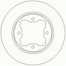 D2201 ROULUNDS Тормозной диск