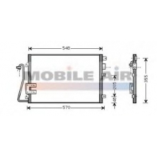60435275 SCHLIECKMANN Конденсатор, кондиционер