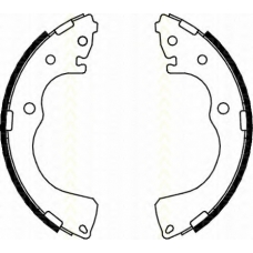 8100 50001 TRISCAN Комплект тормозных колодок