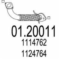 01.20011 MTS Труба выхлопного газа