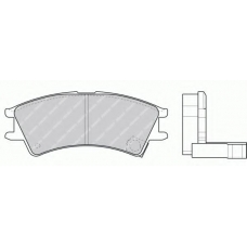 T0610120 RAMEDER Комплект тормозных колодок, дисковый тормоз
