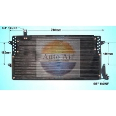 16-6145 AUTO AIR GLOUCESTER Конденсатор, кондиционер