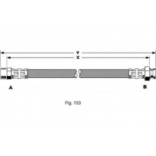 PHA345 TRW Тормозной шланг