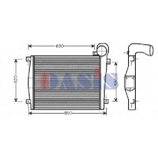 137110T AKS DASIS Интеркулер
