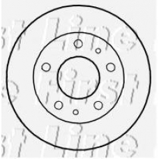 FBD1896 FIRST LINE Тормозной диск