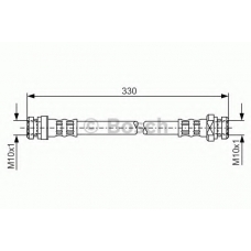 1 987 476 190 BOSCH Тормозной шланг