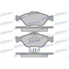 AC0581088D AC Delco Комплект тормозных колодок, дисковый тормоз