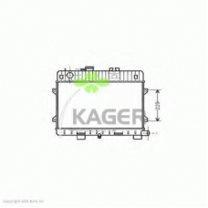 31-0099 KAGER Радиатор, охлаждение двигателя