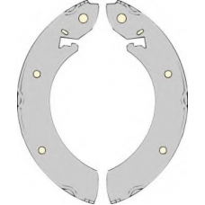 M543 MGA Комплект тормозных колодок