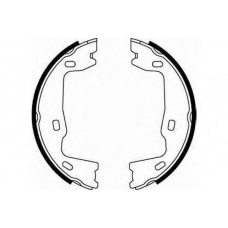 GS8223 TRW Комплект тормозных колодок, стояночная тормозная с