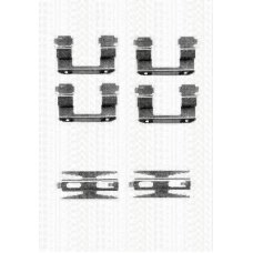 8105 431618 TRISCAN Комплектующие, колодки дискового тормоза