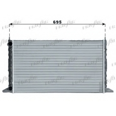 0105.3052 FRIGAIR Радиатор, охлаждение двигателя