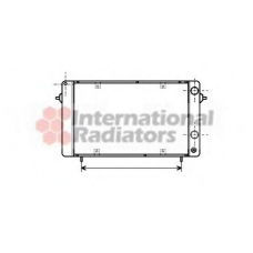 60432050 SCHLIECKMANN Радиатор, охлаждение двигателя