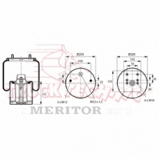 TT23.09.093 TruckTechnic Кожух пневматической рессоры
