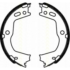 8100 43028 TRISCAN Комплект тормозных колодок, стояночная тормозная с