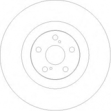 DF4101 TRW Тормозной диск