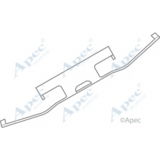 KIT564 APEC Комплектующие, тормозные колодки