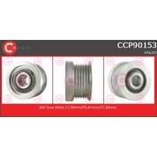 CCP90153 CASCO Ременный шкив, генератор