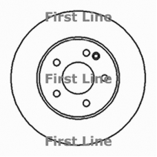 FBD1063 FIRST LINE Тормозной диск