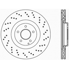 BDRS2079.25 OPEN PARTS Тормозной диск