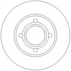 AC2066D AC Delco Тормозной диск
