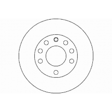 MDC1843 MINTEX Тормозной диск