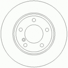 D2410 ROULUNDS Тормозной диск