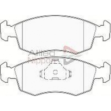 ADB0201 COMLINE Комплект тормозных колодок, дисковый тормоз