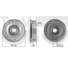PC1009 TREVI AUTOMOTIVE Ременный шкив, коленчатый вал