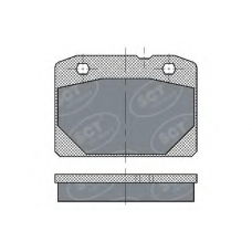 SP 102 SCT Комплект тормозных колодок, дисковый тормоз