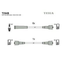 T284B TESLA Комплект проводов зажигания