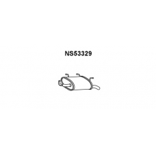 NS53329 VENEPORTE Глушитель выхлопных газов конечный