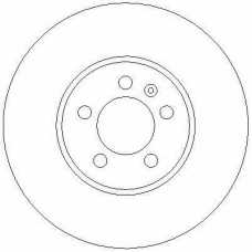AC2252D AC Delco Тормозной диск