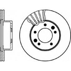 MDC1113 MINTEX Тормозной диск