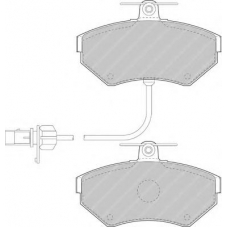 FSL1451 FERODO Комплект тормозных колодок, дисковый тормоз