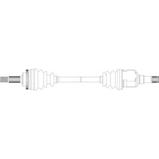 TY3117 General Ricambi Приводной вал