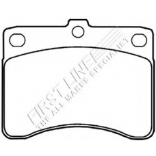 FBP3167 FIRST LINE Комплект тормозных колодок, дисковый тормоз