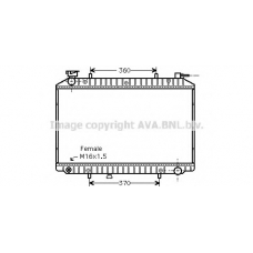 DNA2156 Prasco Радиатор, охлаждение двигателя