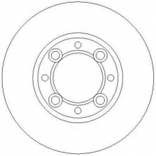 AC2106D AC Delco Тормозной диск