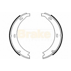 SH1208 BRAKE ENGINEERING Комплект тормозных колодок, стояночная тормозная с