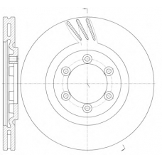 D61000.10 WOKING Тормозной диск